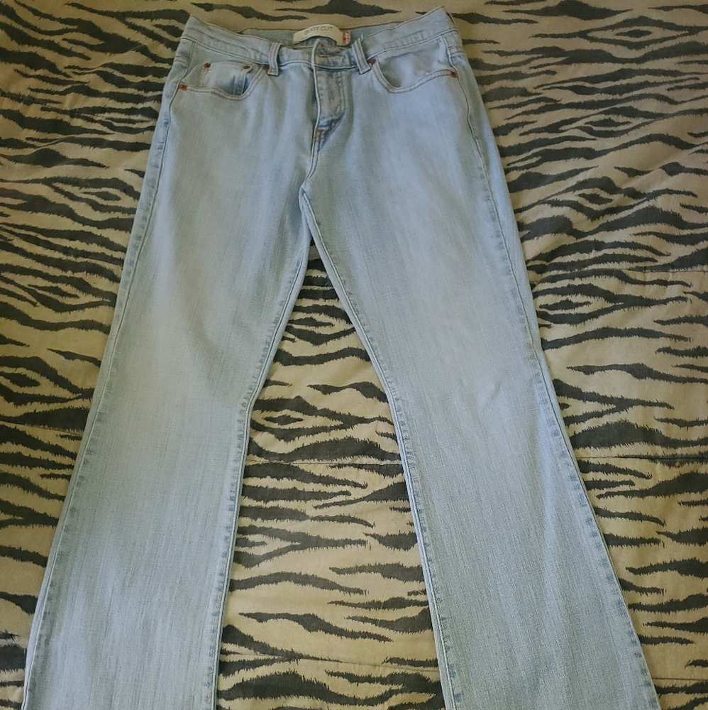 Light blue jeans